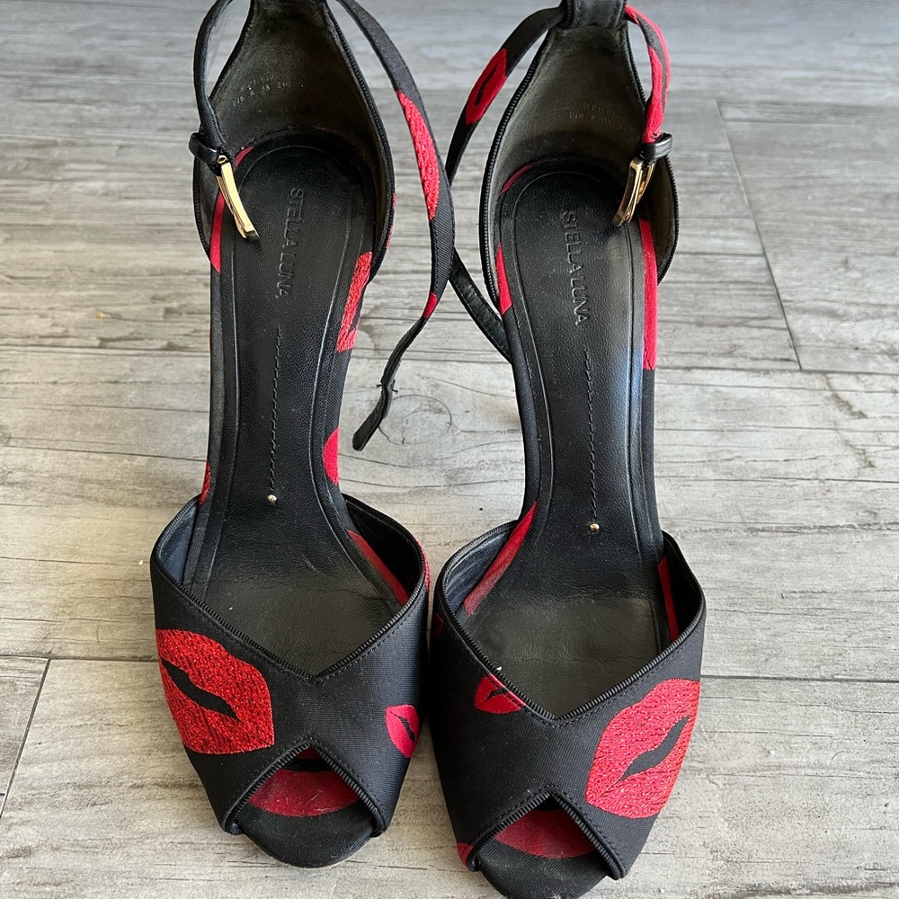 Stella Luna, high heels, sandals, size 8